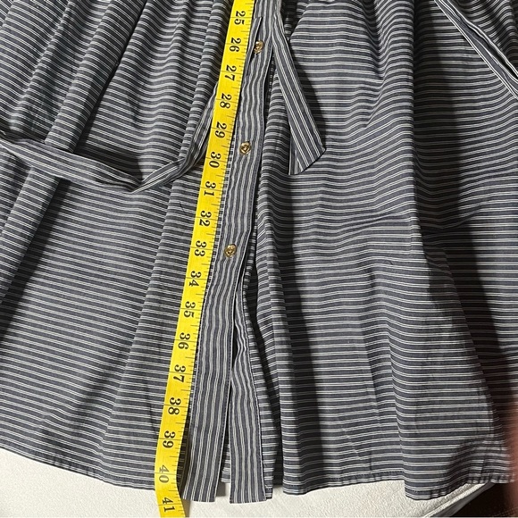 Michael Kors Blue and White Sleeveless Halter Sundress - Picture 8 of 8